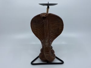 Cobra en bois dur 15 cm